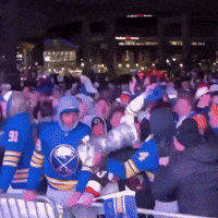 Excited Buffalo Sabres GIF by Respective