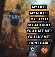 My Life Cringe GIF