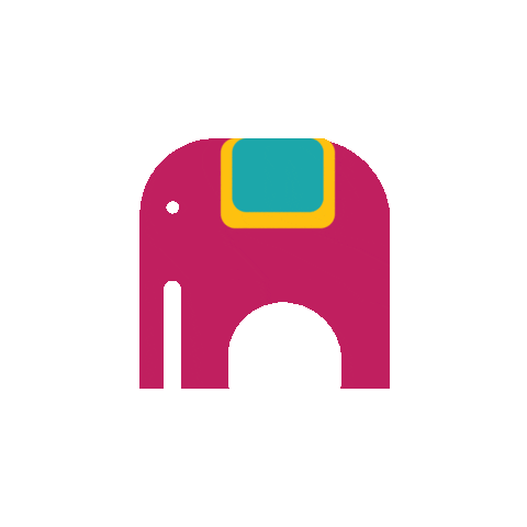 isha_sanjay giphyupload elephant Sticker