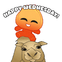 Wednesday Keep Smiling Sticker by Playember