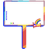 Lgbt Sign Sticker by staypride