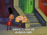 hey arnold nickelodeon GIF