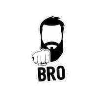 Beard Bro Sticker by beardrulez