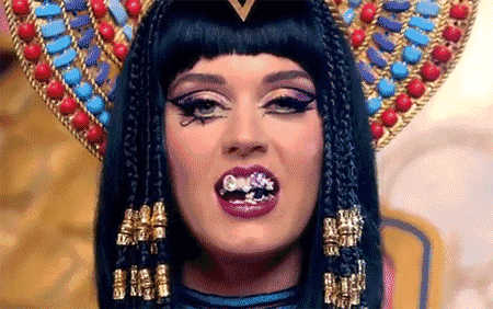 Dark Horse Wink GIF by Katy Perry