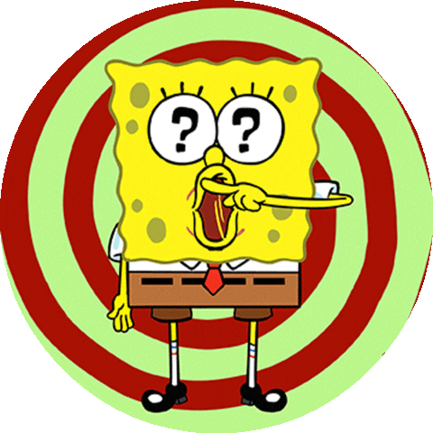 No Way What Sticker by SpongeBob SquarePants