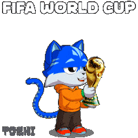 World Cup Win Sticker by Toshithecat
