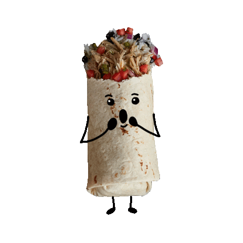 burrito Sticker by QDOBA Mexican Eats