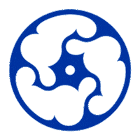 speakemarin logo blue white watch Sticker
