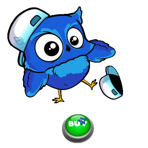 Crypto Jumping Sticker by BigBrains