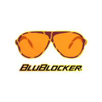 BluBlocker sunglasses 1980s 1990s shades Sticker