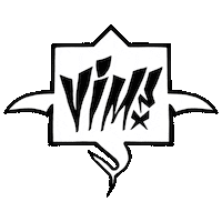 vincenzovim shark vim vincenzovim Sticker