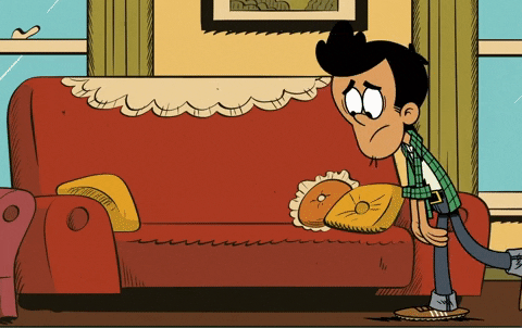 TRENDSGIF giphyupload cartoon sad fall GIF