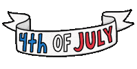 Celebrate United States Sticker by Nora Fikse