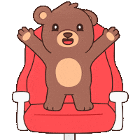 Happy Fun Sticker by BEARISH
