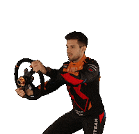 Racing Driving Sticker by Martin Macík