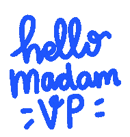 Kamala Harris Pride Sticker by Demic