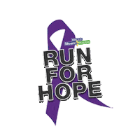 runforhope running run runforhope run for hope Sticker