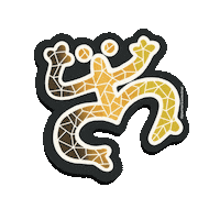 Art Frog Sticker
