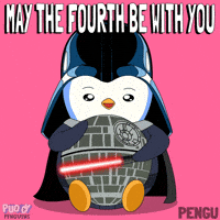 May The Fourth Be With You Darth Vader GIF by Pudgy Penguins