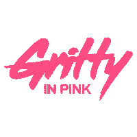 Grittyinpink pink gritty grl gip Sticker
