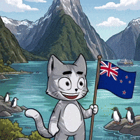 New Zealand Kiwi GIF by Hero Galaxy NFT