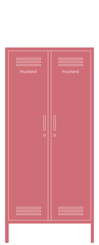 Berry Locker Sticker by mustard made