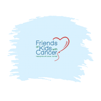 FOKWC friends cancer childhood cancer kidswithcancer Sticker