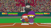 eric cartman baseball GIF by South Park 