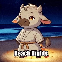 Beach Night GIF by Masterfurdinand