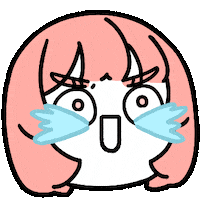 Girl 笑 Sticker