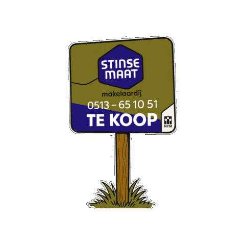 stinsemaatmakelaardij giphygifmaker Sticker