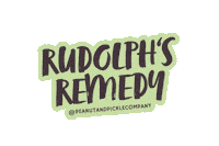 Rudolph Doggrooming Sticker by Peanut and Pickle