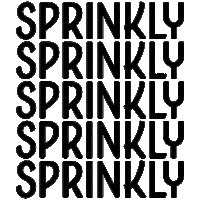 SPRINKLY_UK sprinkles sprinkly Sticker