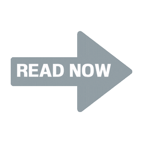 Arrow Read Sticker by KAEFERGroup