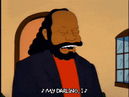 Season 4 Singing GIF by The Simpsons