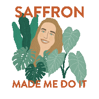 SaffronsGarden plant plants saffron plantmom Sticker