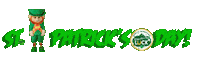 Animated Sticker Leprechauns Sticker