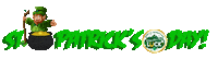Animated Sticker Leprechauns Sticker