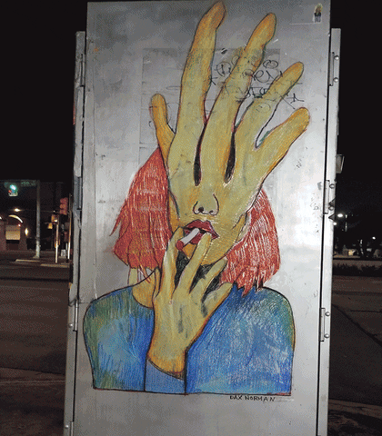 Street Art Smoking GIF by Dax Norman