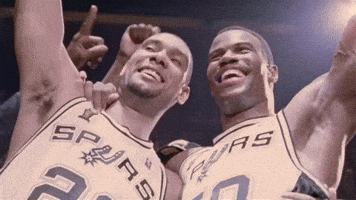 san antonio spurs basketball GIF by NBA