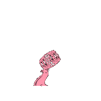 GoslingsRum logo pink rum bermuda Sticker