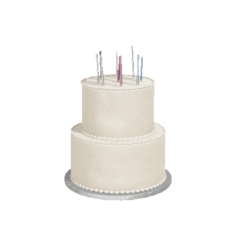 COMEPLAYHOUSE celebrate birthday cake birthday cake Sticker