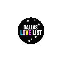 DallasLoveList dallas dallas love list Sticker