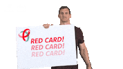 Red Card Reaction Sticker by PrincipalityBS
