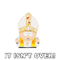Cartman Keep Going Sticker by South Park