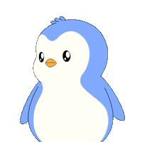 Shocked Wait What Sticker by Pudgy Penguins