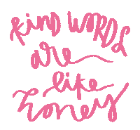 Pink Lettering Sticker