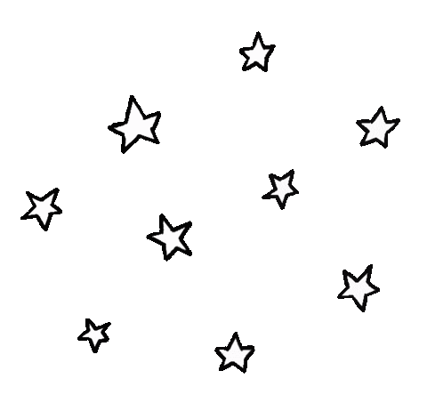 Space Star Sticker