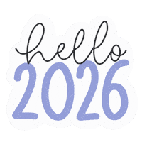 New Year Christmas Sticker