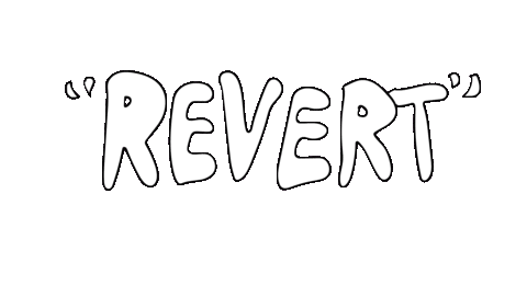 bloodygums revert Sticker by deladeso